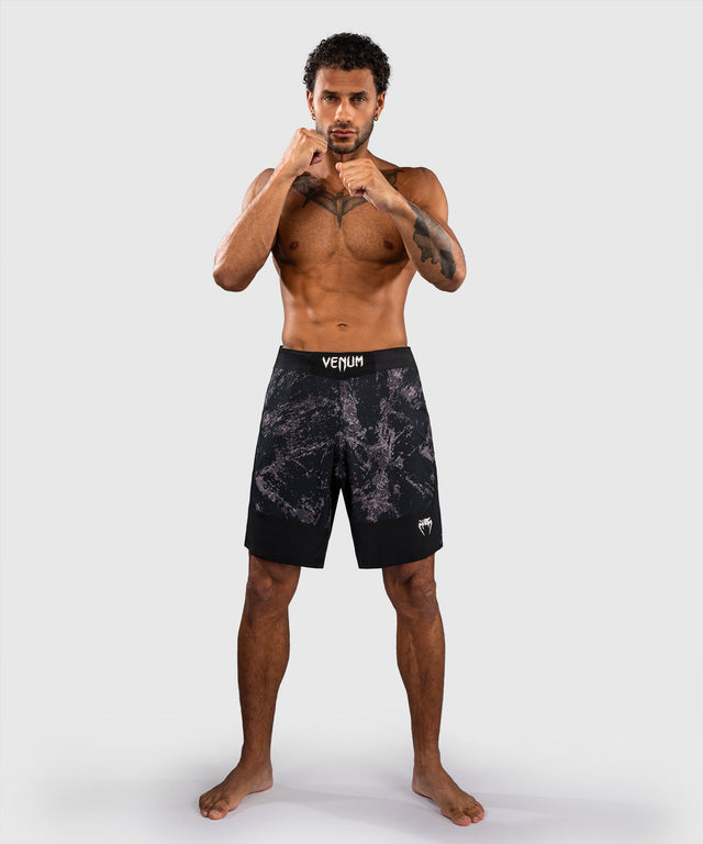 Shorts de MMA Venum Rage & Workout – Noir/Gris