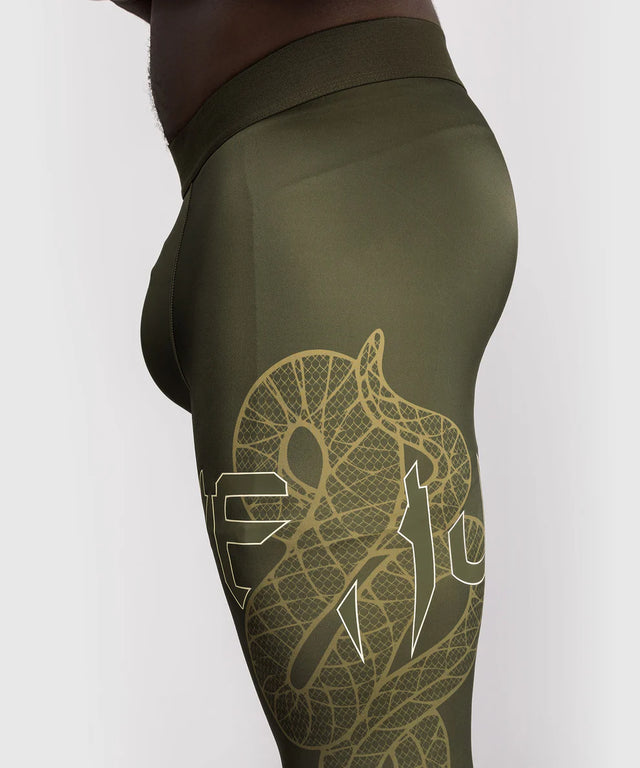 Shorts de compression Venum Serpenti – Kaki