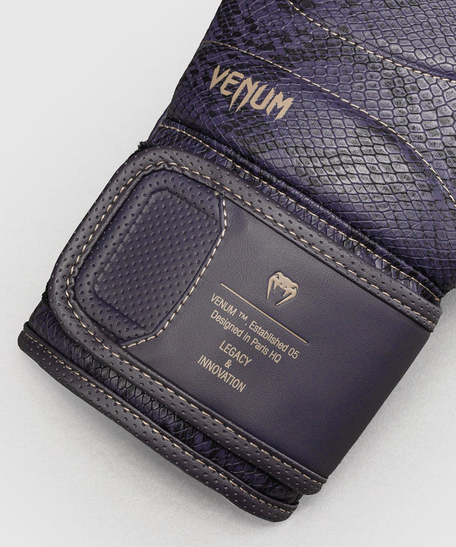 Gants de boxe Venum Impact Evo Scales – Violet foncé