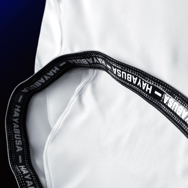 Hayabusa Rashguard Pro Ranked Korte Mouwen Dames - Wit