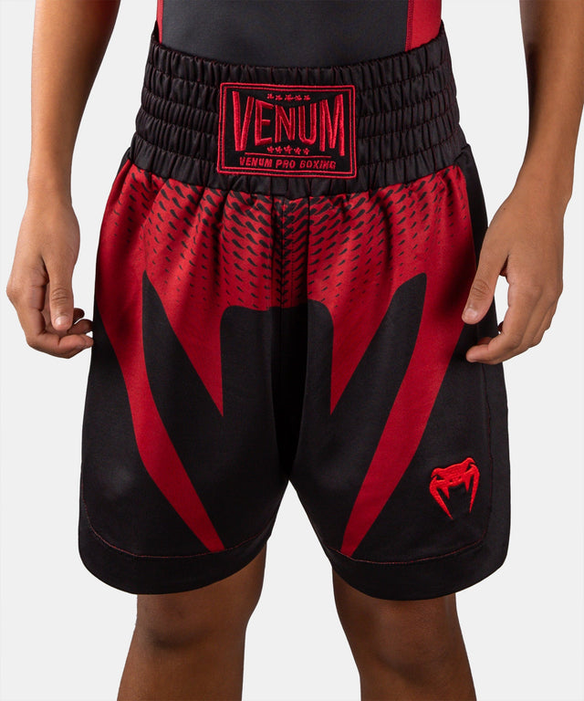 Venum Attack Boxing Shorts Kids - Black/Red