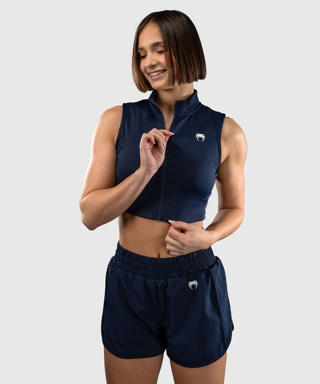 Venum Crop Top Sculpt Shape Dámské – Námořnická modrá