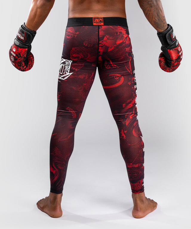 Mallas de compresión Venum 20th Anniversary – Negro/Rojo