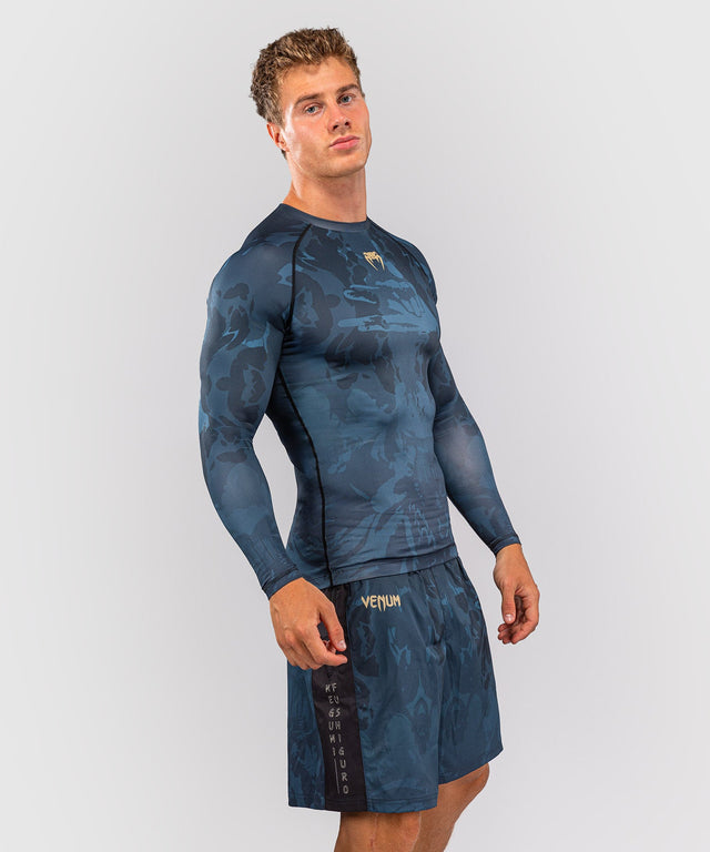 Rashguard Venum Jujutsu Kaisen Fushiguro Manga Larga – Azul