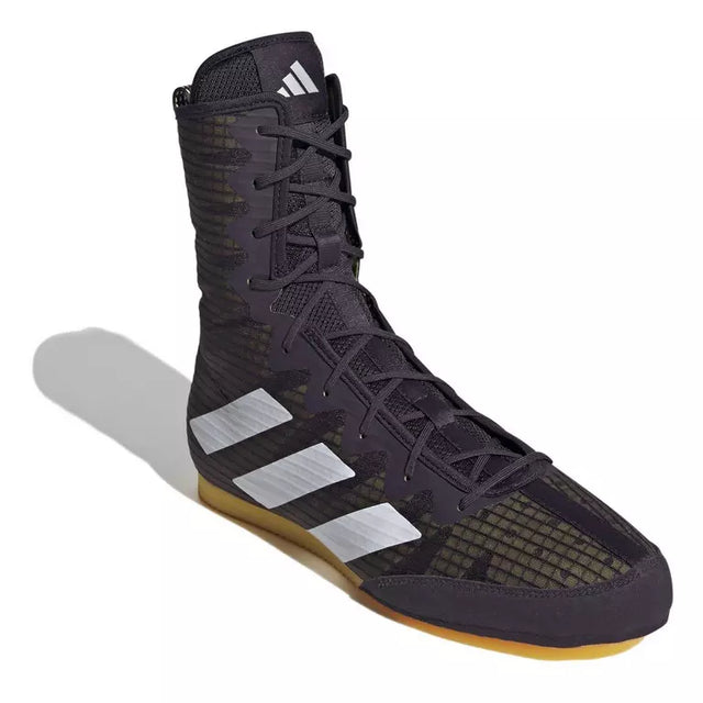 Botas de boxeo Adidas Box Hog 4 – Negro/Blanco