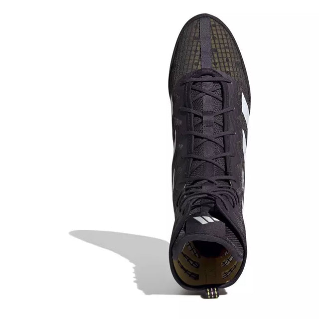 Botas de boxeo Adidas Box Hog 4 – Negro/Blanco
