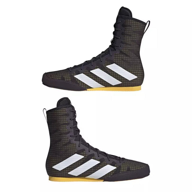 Botas de boxeo Adidas Box Hog 4 – Negro/Blanco