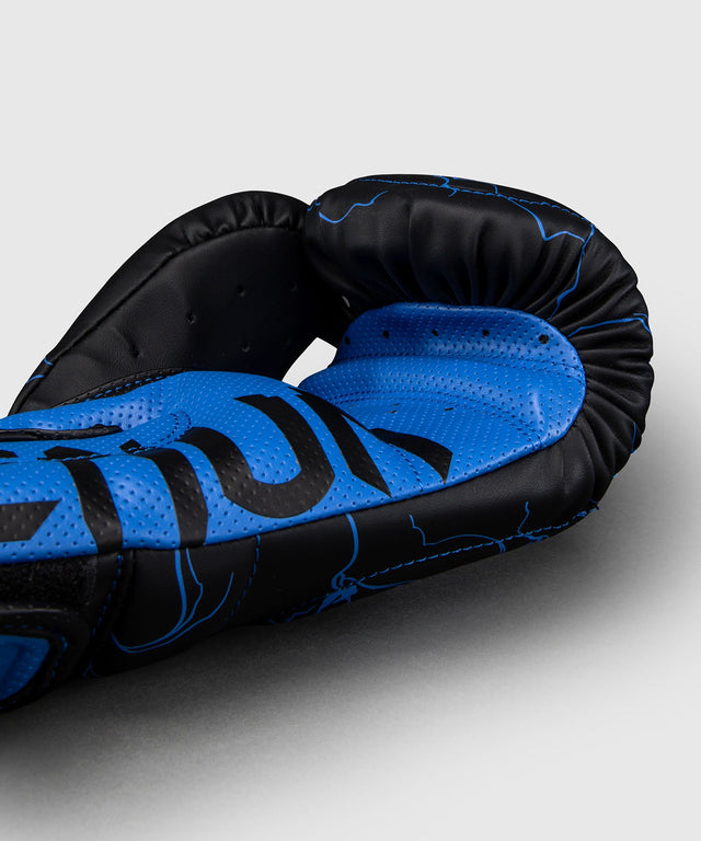 Mănuși de box Venum Thunder Dragon – Negru/Albastru regal