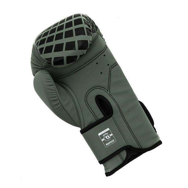 Mănuși de box Booster BFG Cube – Kaki Verde/Negru