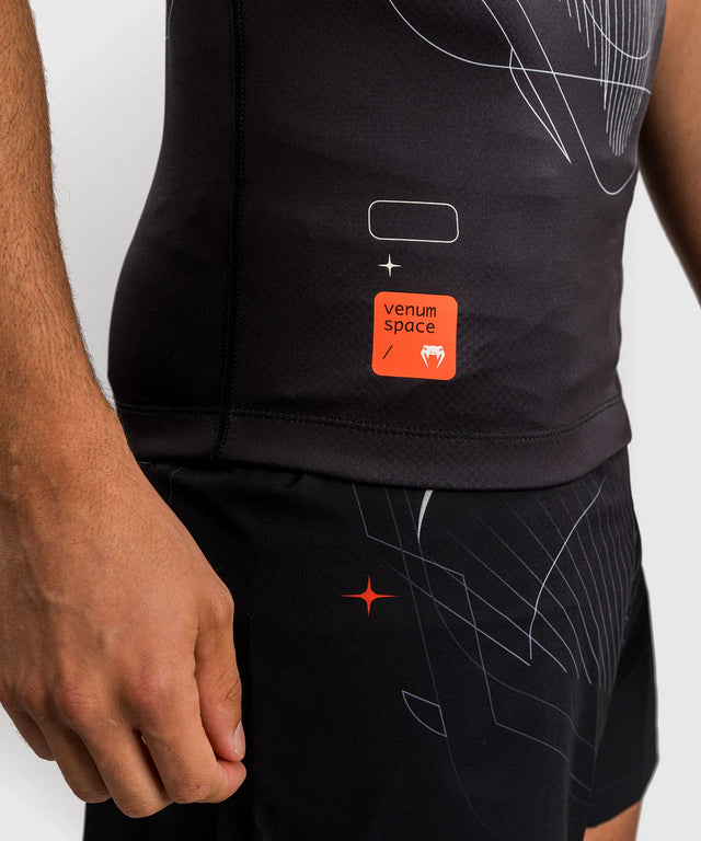 Rashguard Venum Eclipse Mangas Cortas – Negro