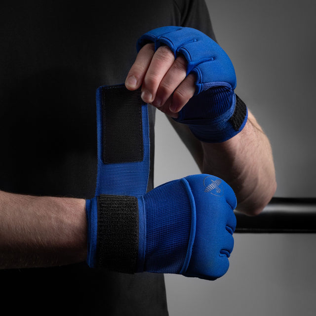 Bende da boxe Hayabusa Deluxe Quick – Blu