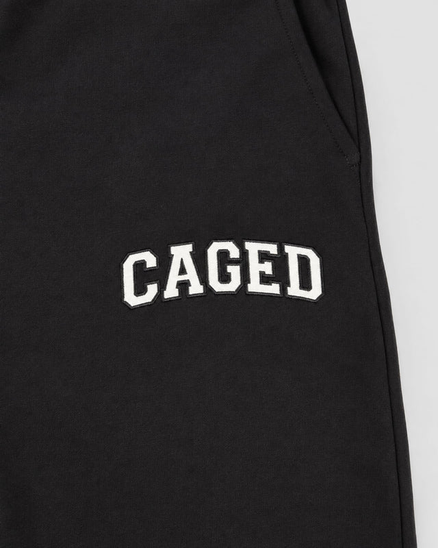 Caged Träningsbyxor Varsity – Svart