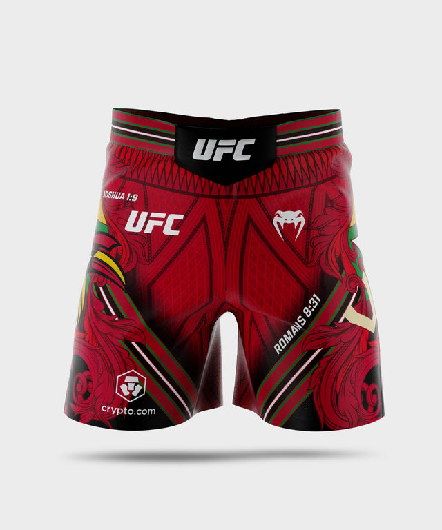 Venum UFC MMA-Shorts Adrenaline Unrivaled Josh Van – Rot