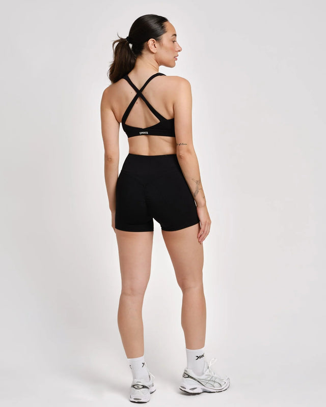Caged Essential shorts - Zwart