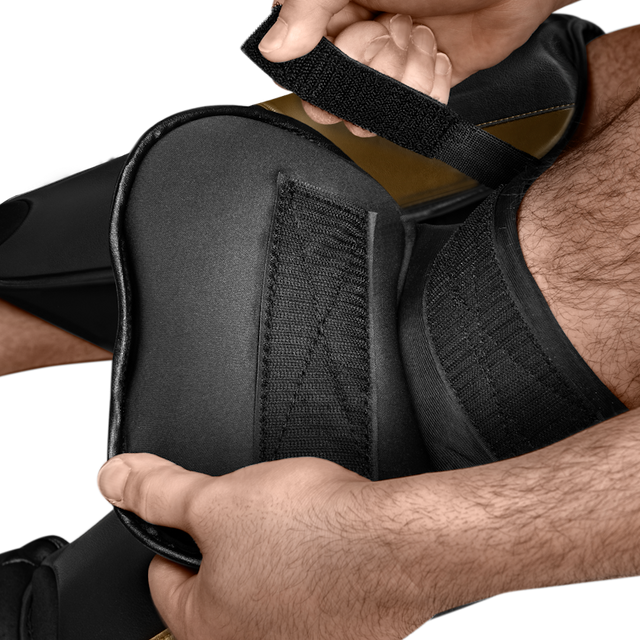 Tibiere Hayabusa T3 Full – Negru/Auriu