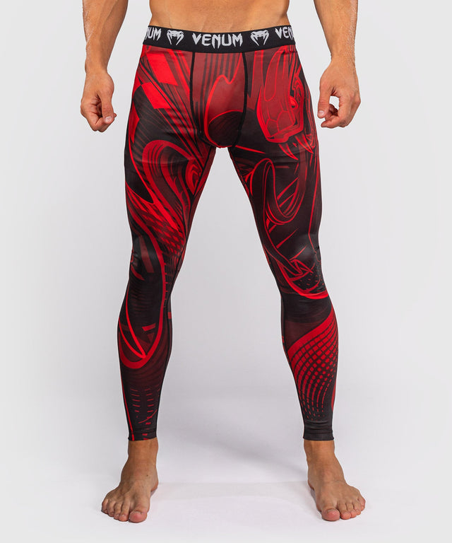 Venum Compression Shorts Crimson Viper 2.0 – Black/Red