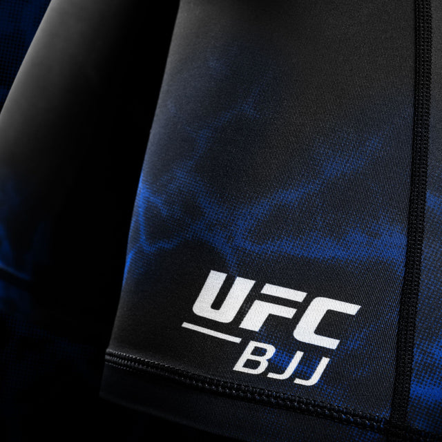 Shorts de compression BJJ Hayabusa x UFC – Noir/Bleu