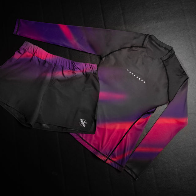 Calções de MMA Hayabusa Apex Nova Lightweight Mulher – Roxo