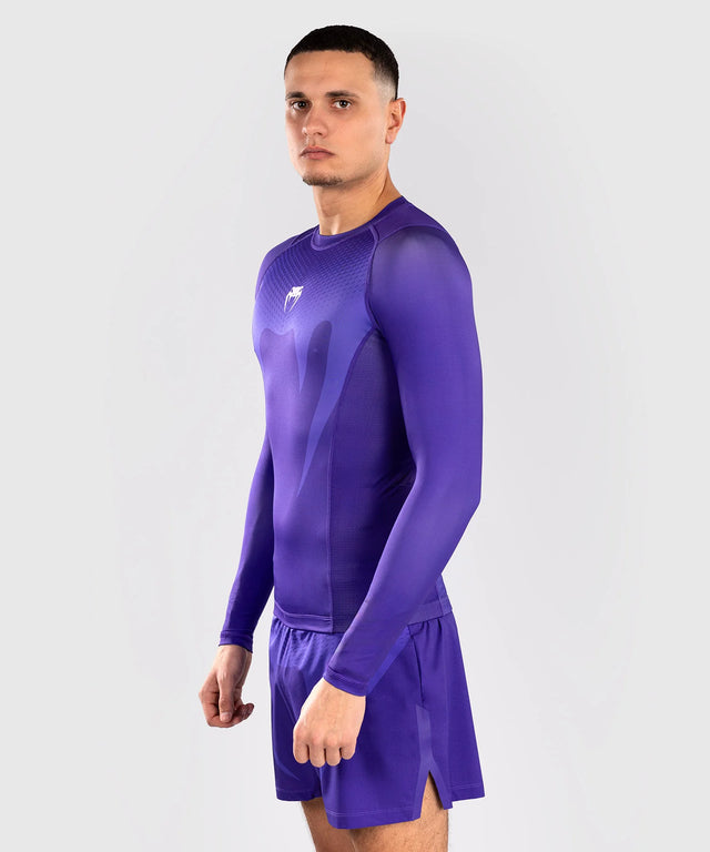 Rashguard Venum No Gi Manches longues – Violet