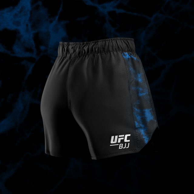 Hayabusa x UFC BJJ MMA-shorts för damer – Svart/Blå