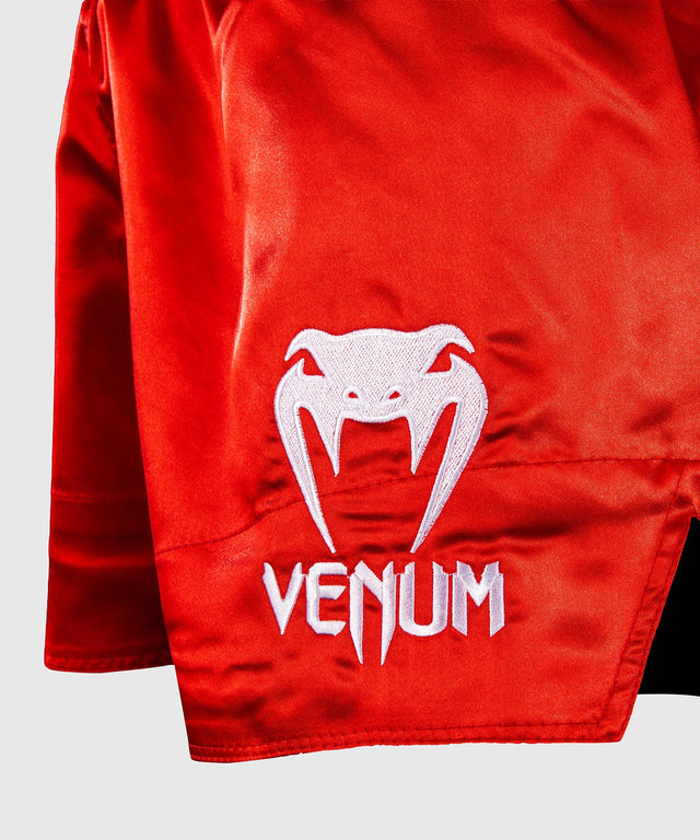 Muay Thai trenky Venum Classic – Červené