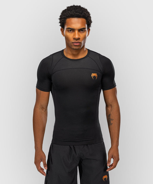 Rashguard Venum G-Fit Revolution Manica Corta – Nero/Rame