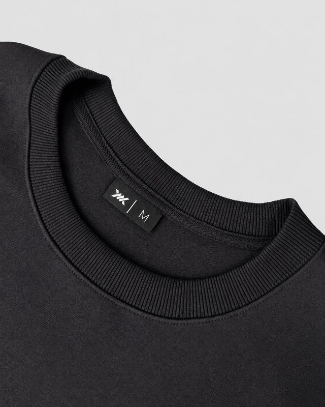 Sudadera Caged Varsity – Negro