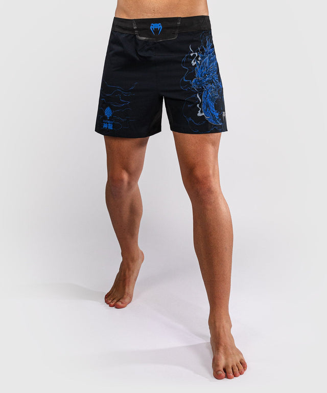 Pantaloncini MMA Venum Thunder Dragon – Nero/Blu reale