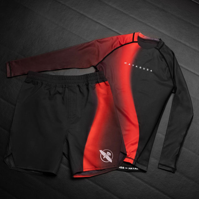 MMA trenky Hayabusa Apex Nova – Dětské – Červené