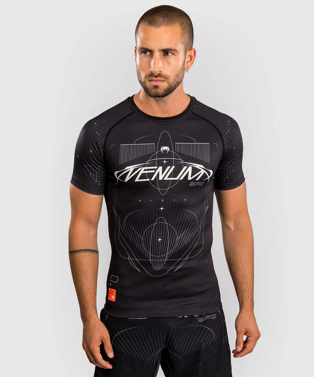 Rashguard Venum Eclipse Mangas Cortas – Negro