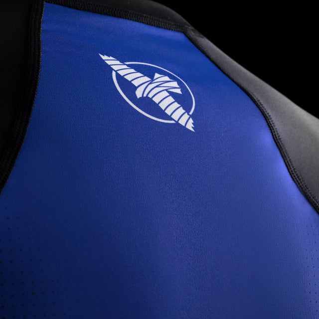 Rashguard Hayabusa Pro Ranked Manga Comprida – Azul