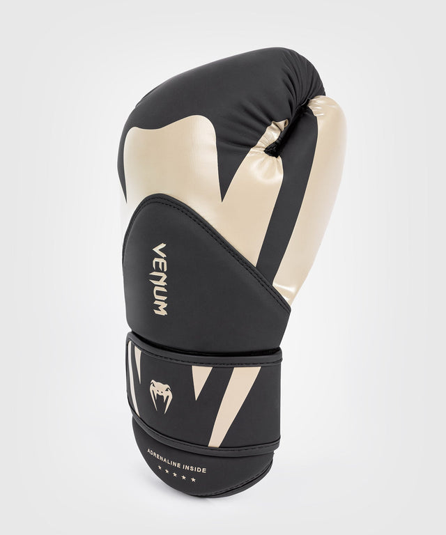 Guantes de boxeo Venum Challenger 4.0 – Negro/Beige
