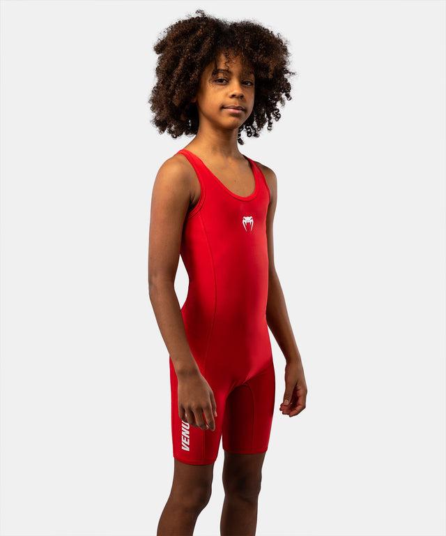 Canottiera da lotta Venum Challenger Bambini – Rosso