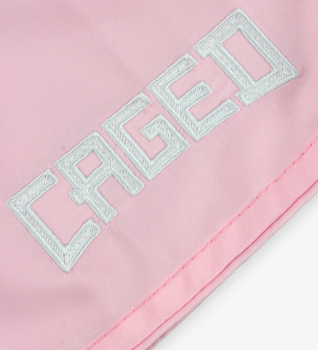 Pantaloni scurți Muay Thai Caged Classic – Roz deschis femei