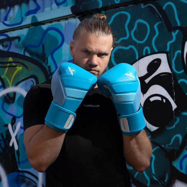 Guantes de boxeo Hayabusa T3 Neon – Azul