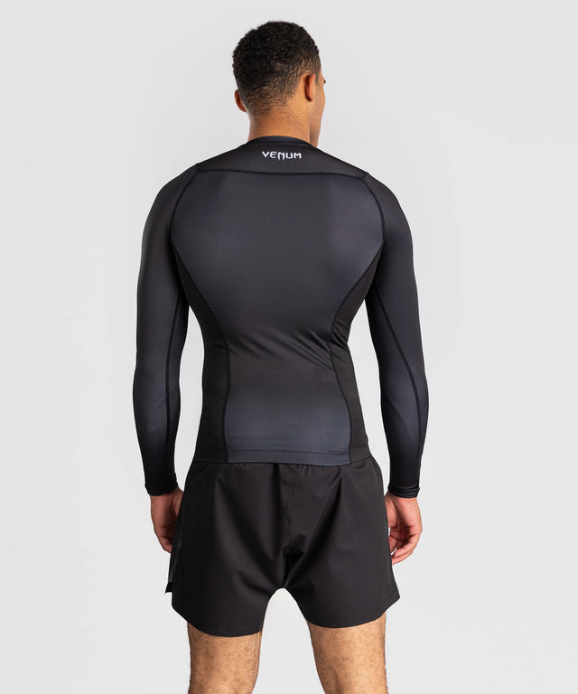 Venum No Gi Rashguard Lange Mouwen - Zwart/Wit