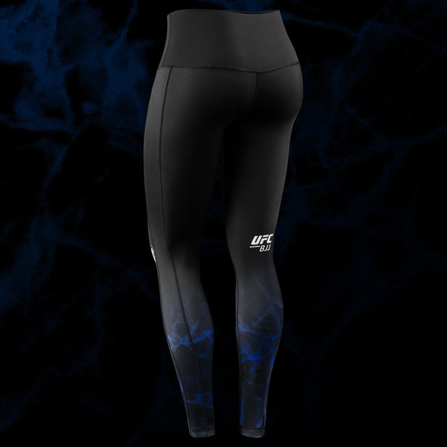Hayabusa x UFC BJJ Leggings til kvinder - Sort/Blå
