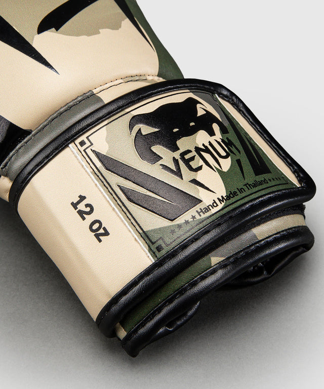 Venum Bokshandschoenen Elite - Kaki/Offwhite