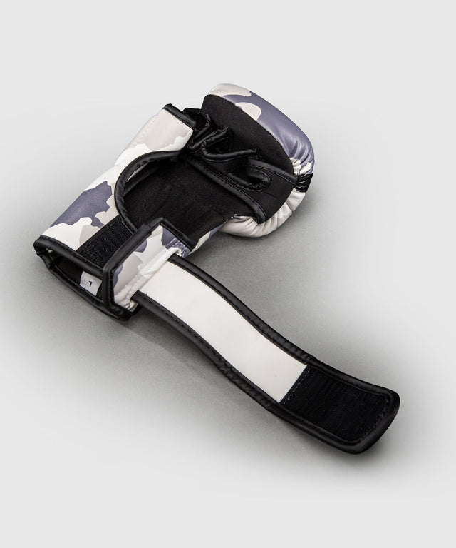 Venum MMA-Handschuhe Elite Sparring – Weiß/Grau