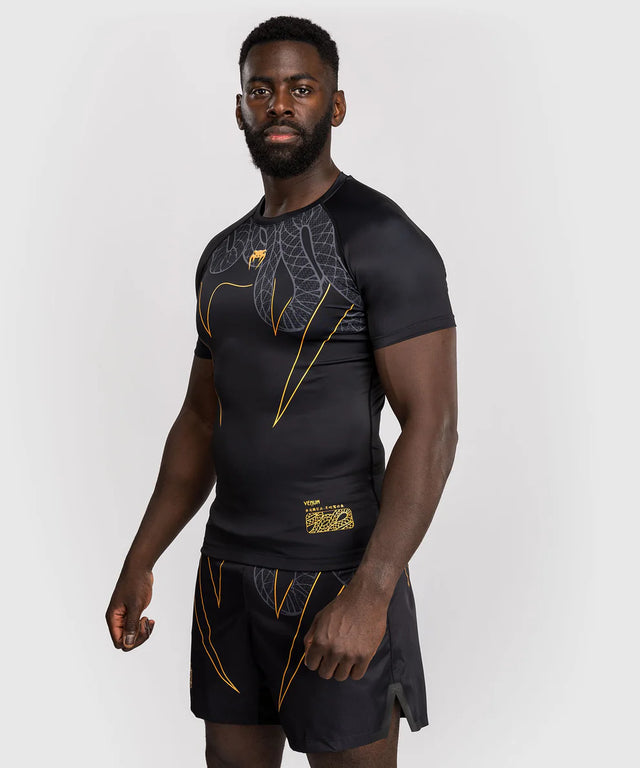 Rashguard Venum Serpenti Maniche Corte – Nero