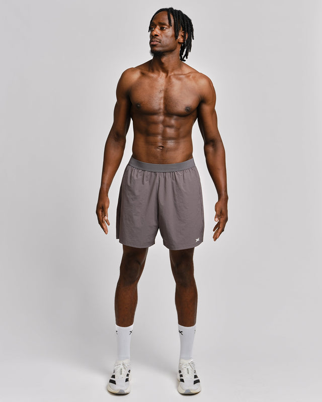 Shorts d'entraînement Caged Essential – Gris