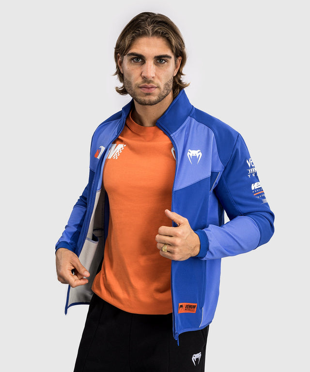 Kurtka Venum Motorsport Softshell – Królewski Niebieski