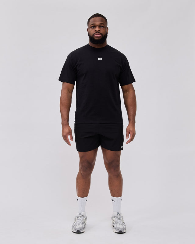 Caged Classic T-Shirt – Schwarz
