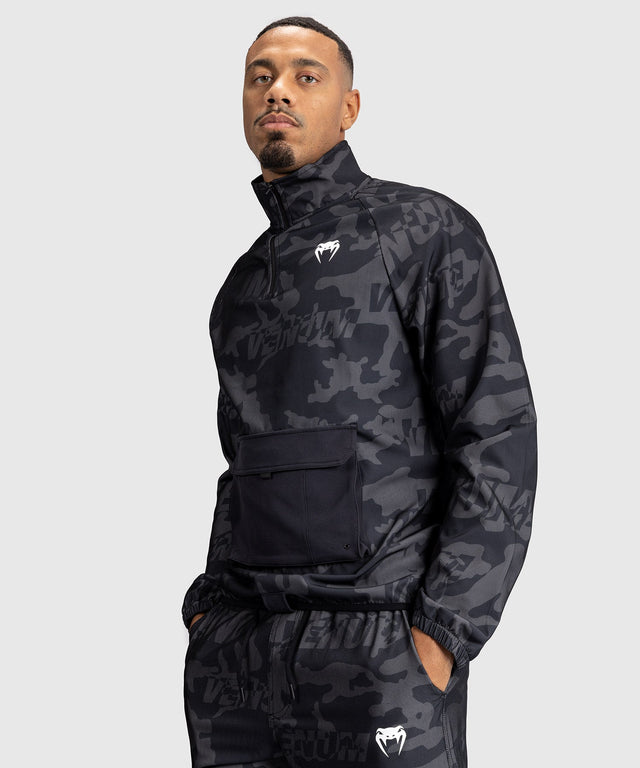 Venum Trainingsjas Trooper - Zwart/Donkergrijs