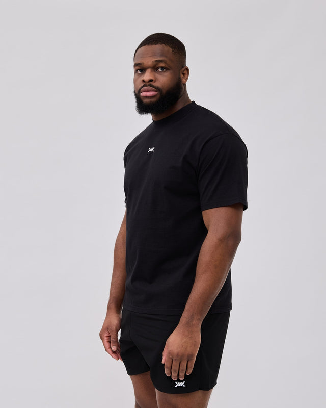 Caged Classic T-Shirt – Schwarz