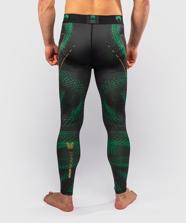Pantaloncini a compressione Venum Matupa – Nero/Verde/Oro