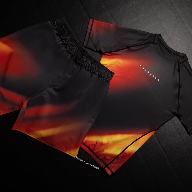 Rashguard Hayabusa Apex Nova Mâneci Scurte – Portocaliu