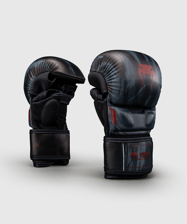 Luvas de MMA Venum Demon – Preto/Cinzento
