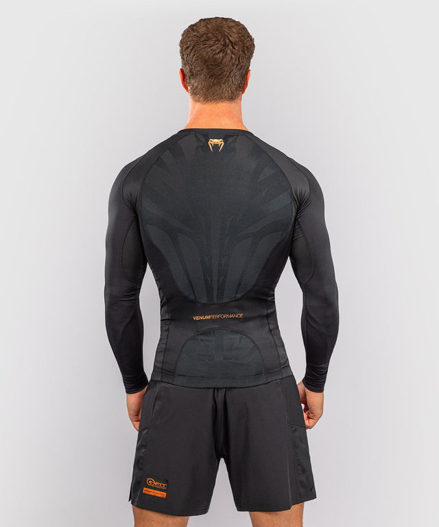 Venum G-Fit Revolution Rashguard Long Sleeves – Black/Copper