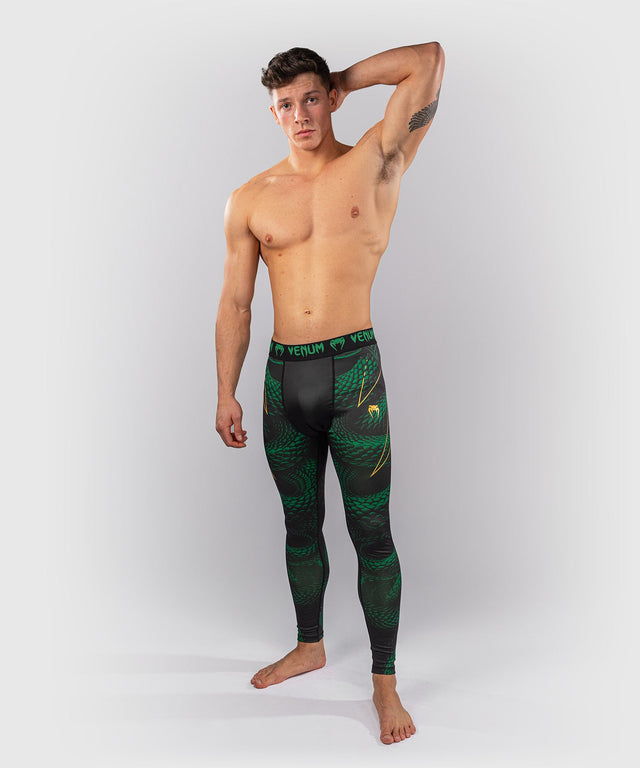 Pantaloncini a compressione Venum Matupa – Nero/Verde/Oro